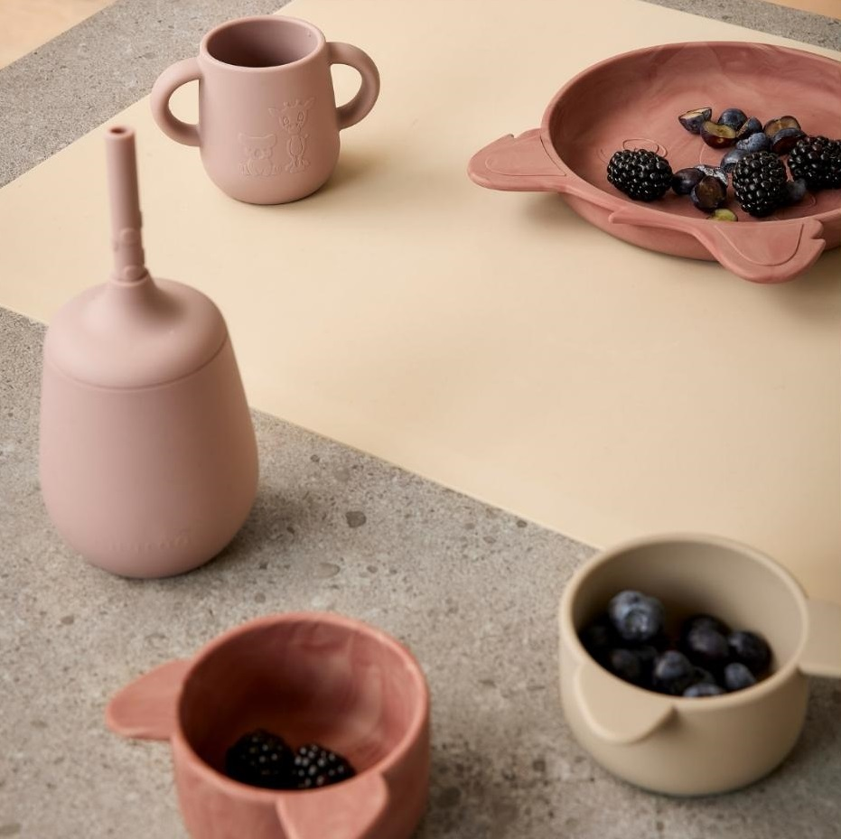 babymarkt Snack-Schüsseln Rosa Koala 2-teilig Cobblestone Kostenlose Rückgabe