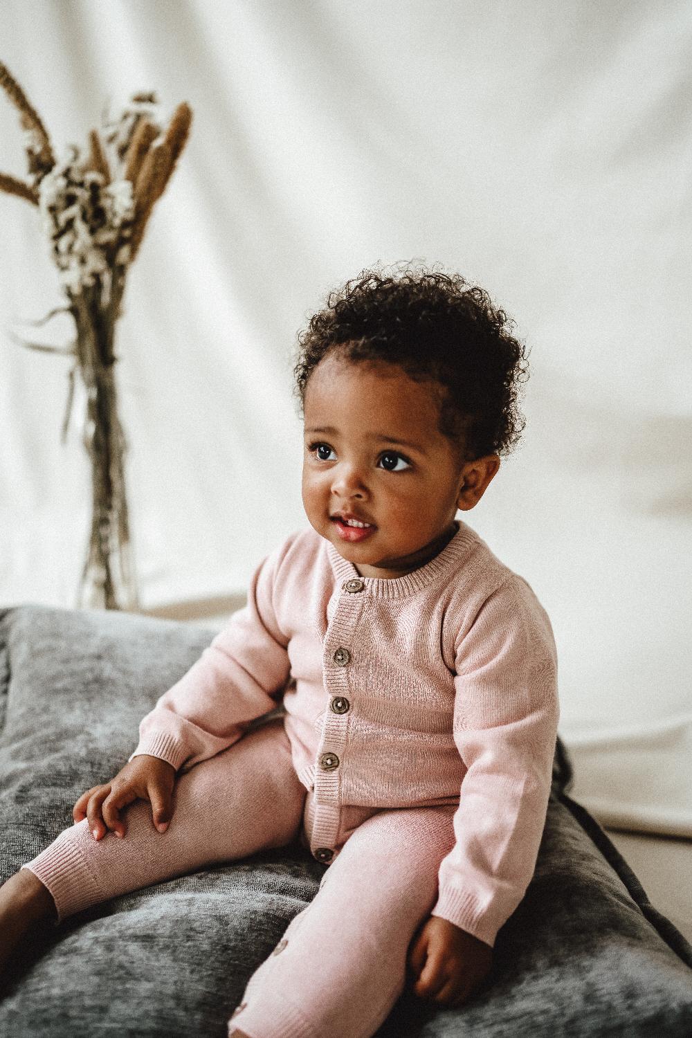 babymarkt Strickoverall strikka Feinstrick rosa Hotsell