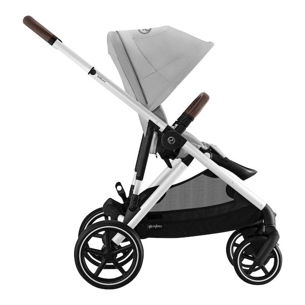 babywalz Cybex - GOLDKinderwagen Gazelle S silver / lava grey Online