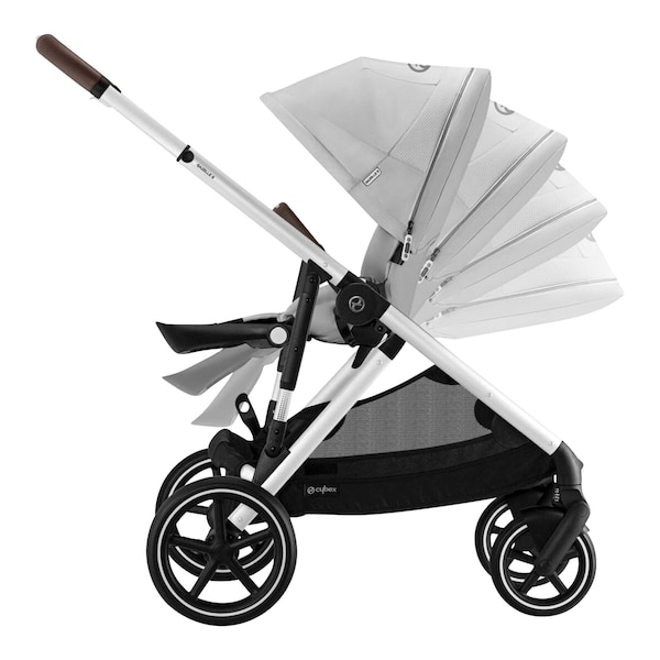 babywalz Cybex - GOLDKinderwagen Gazelle S silver / lava grey Online