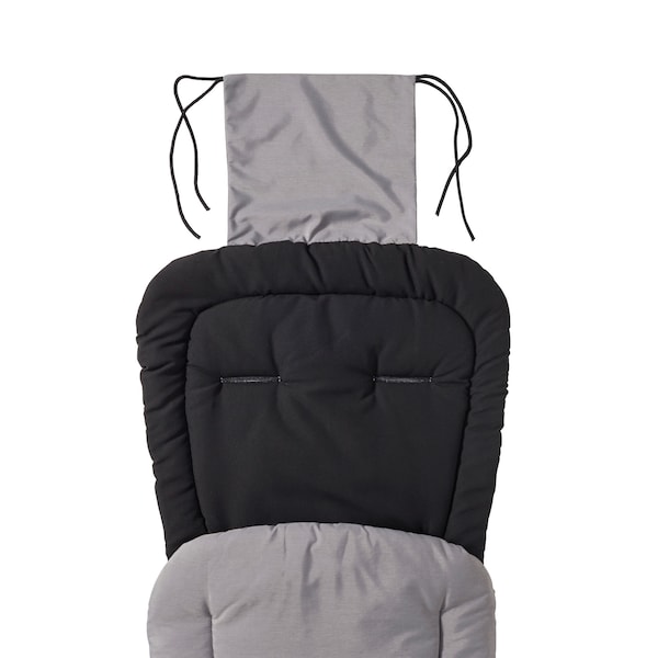 babywalz babycabUniversal Sommer-Fußsack Duo für Kinderwagen Buggy grey melange Schlussverkauf