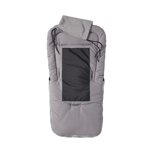 babywalz babycabUniversal Sommer-Fußsack Duo für Kinderwagen Buggy grey melange Schlussverkauf
