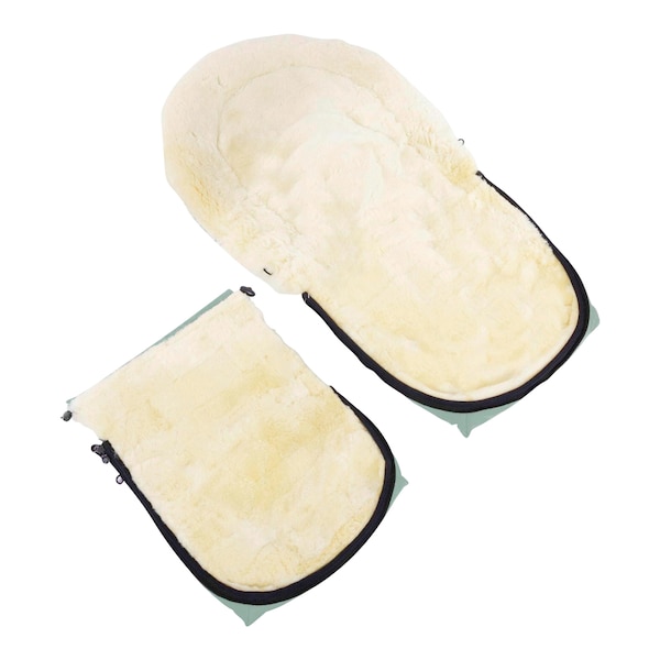 babywalz Werner Christ BabyWinterfußsack Lammfell Oslo für Babyschalen sage Online Shopping