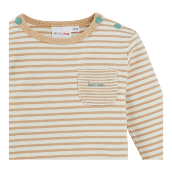 babywalz Bornino - Tiny HousesShirt langarm Ringel Valentinstagsangebot