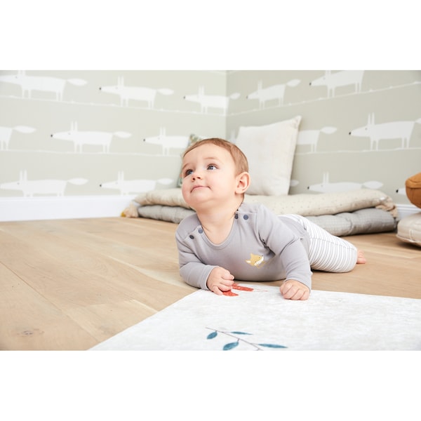babywalz Bornino - Cute FoxShirt langarm Fuchs grau Bestseller