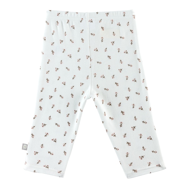 babywalz Bornino - Cute FoxLeggings Blumen offwhite Sonderangebote