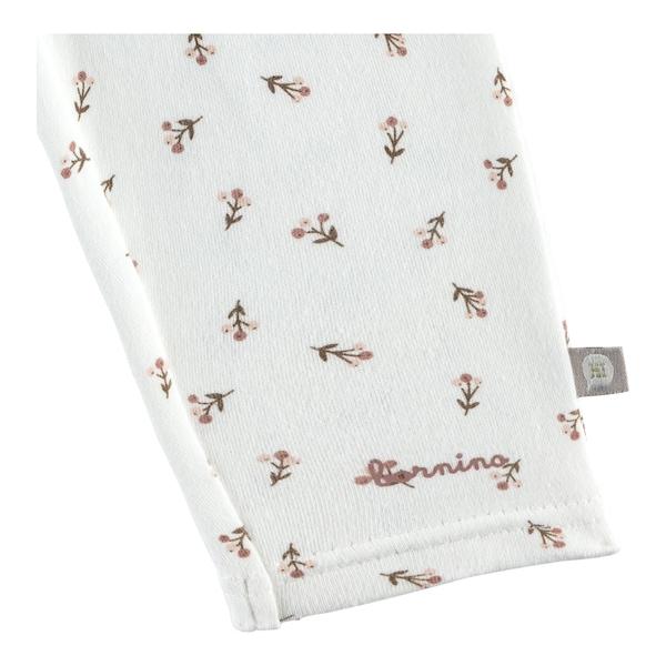 babywalz Bornino - Cute FoxLeggings Blumen offwhite Sonderangebote
