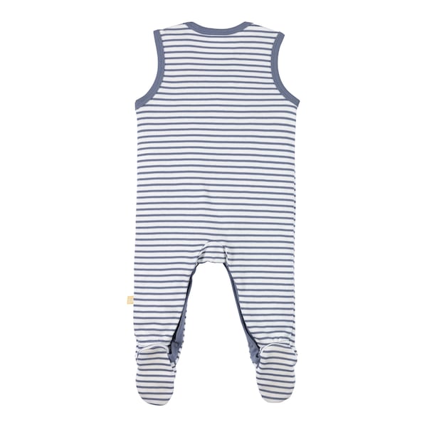 babywalz Bornino - Farm LifeStrampler-Set 2-tlg. mit Body Traktor blau/offwhite VIP-Rabatte