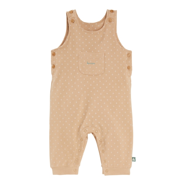 babywalz Bornino - Tiny Houses2-tlg. Set Latzhose und Shirt langarm Haus Wochenangebot