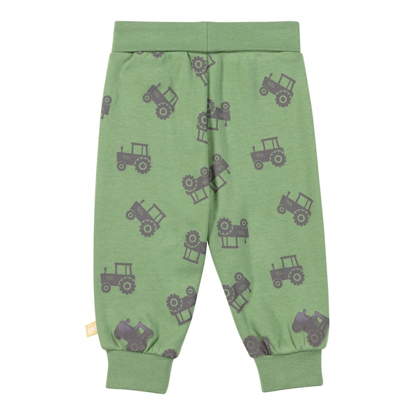 babywalz Bornino - Farm LifeJogginghose Traktor grün/grau Letzte 2 Tage