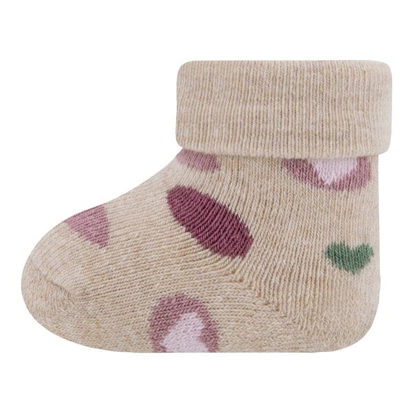 babywalz Ewers3er-Pack Erstlingssocken Herzen rosa/beige/beere Zeitbegrenzte Promotion