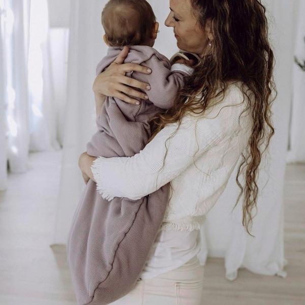 babywalz emma & noahWinterschlafsack mit abnehmbaren Ärmeln 3.5 TOG Essential Berry Vierteljährliche Förderung