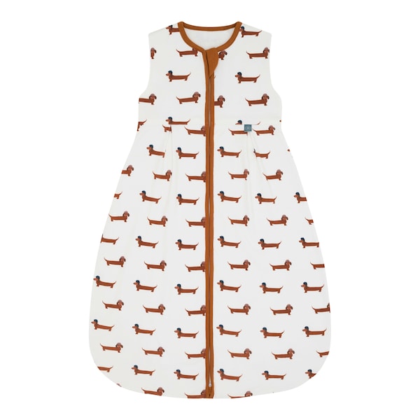 babywalz emma & noahGanzjahres-Schlafsack 1.0 TOG weiß / Dackel Speichern exportieren
