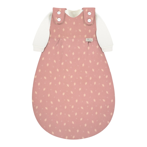 babywalz Alvi - BABY-MÄXCHEN3-tlg. Ganzjahresschlafsack 2.5 TOG altrosé / Pretty 2025