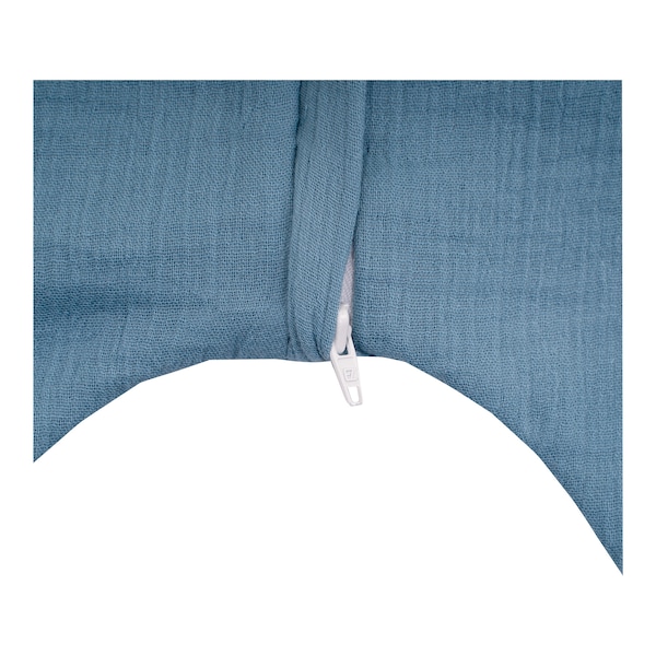 babywalz Julius ZöllnerSommer-Sleepoverall Jumper Musselin mit Beinen 0.5 TOG blau Schlussverkauf