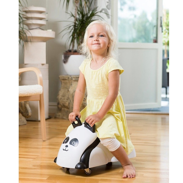babywalz VikingtoysRutscher Cute Rider schwarz/weiss - Panda Heißer Verkauf