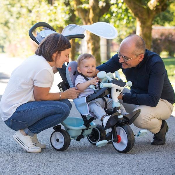 babywalz SmobyDreirad Baby Driver Komfort hellblau Neuheiten