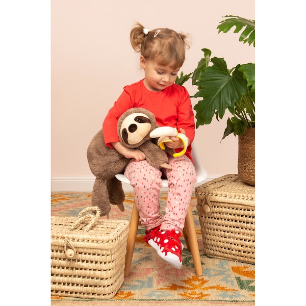 babywalz Hermann Teddy Collection - HerzekindKuscheltier Faultier Helge 48 cm Kauf eins, bekomm eins gratis