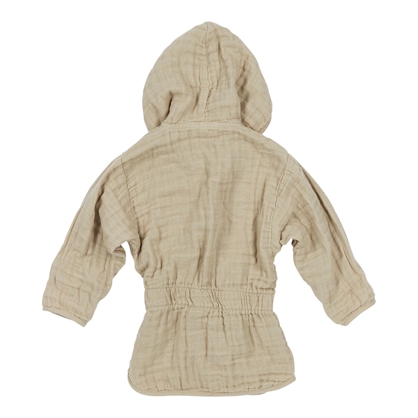babywalz Meyco BabyBademantel pre-wasch Größe 74/80 sand 50% Rabatt mit kostenlosem Versand