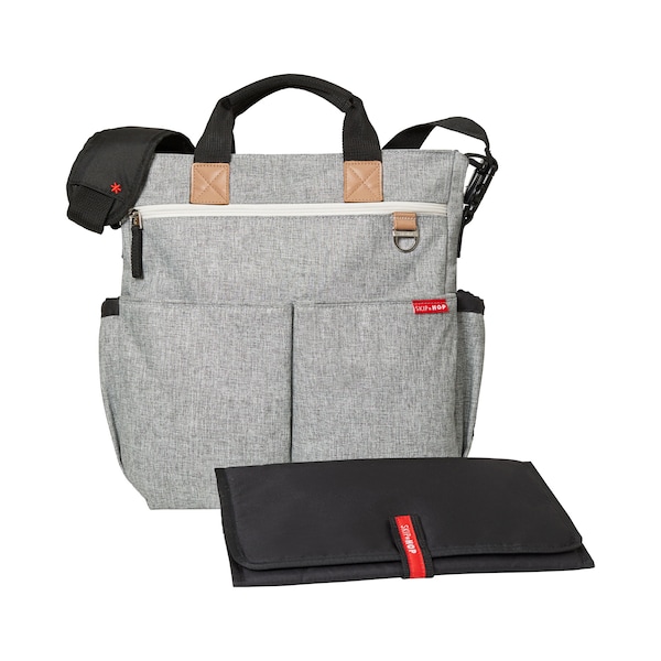 babywalz Skip HopWickeltasche Duo Signature Grey Melange Outlet