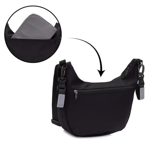 babywalz FillikidWickeltasche Dayback schwarz Auslauf