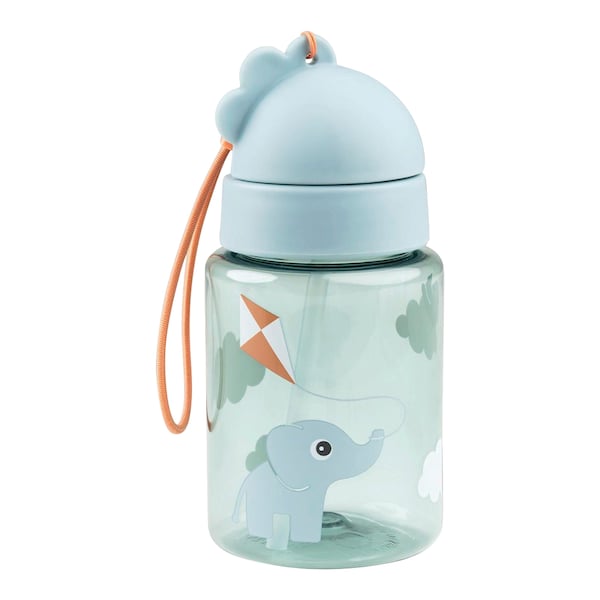 babywalz Done by Deer3tlg. Set Lunch & Snackbox mit Strohhalmflasche Playground blau Versandkostenfrei