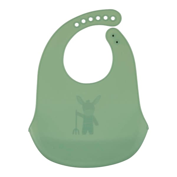 babywalz SterntalerSilikonlätzchen mit Auffangschale Esel Emmilius grün Valentinstagsangebot