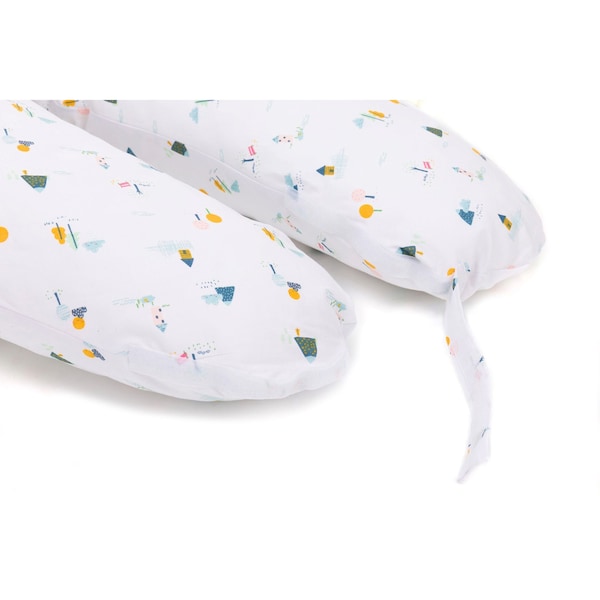 babywalz FillikidStill- und Seitenschläferkissen 190 cm weiß / Villa Top Angebot
