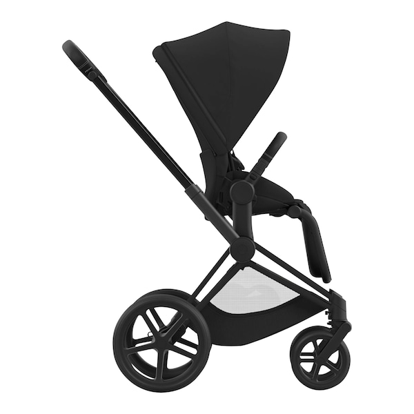 babywalz Cybex - PLATINUMKombikinderwagen PRIAM Comfort Bundle matt black / sepia black Super Sparpreis