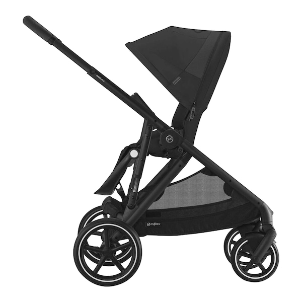 babywalz Cybex - GOLDKombikinderwagen Gazelle S black / moon black Begrenzte Freigabe