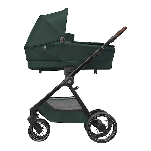 babywalz Maxi-CosiKombikinderwagen Oxford+ Travel-Set inkl. Babyschale Pebble 360 Pro 2 und Isofix-Basis FamilyFix 360 Pro twillic green Zeitbegrenzte Promotion