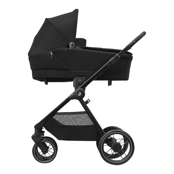 babywalz Maxi-CosiKombikinderwagen Oxford+ Travel-Set inkl. Babyschale Pebble 360 Pro 2 und Isofix-Basis FamilyFix 360 Pro twillic black Fabrikladen