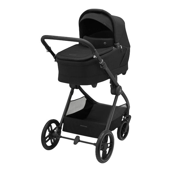 babywalz Maxi-CosiKombikinderwagen Oxford+ Travel-Set inkl. Babyschale Pebble 360 Pro 2 und Isofix-Basis FamilyFix 360 Pro twillic black Fabrikladen