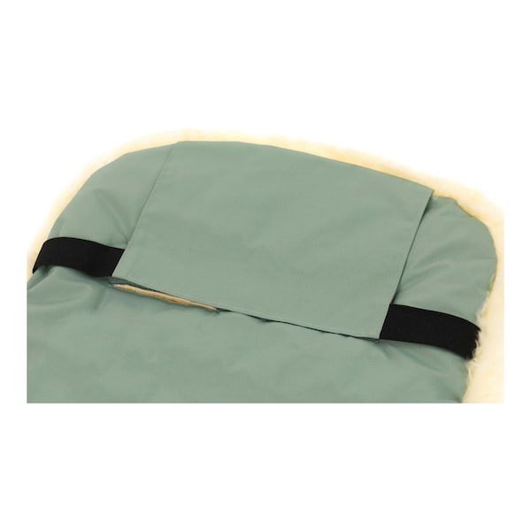 babywalz babycabWinterfußsack Lammfell Lille für Kinderwagen Buggy salbei Vatertagsangebot