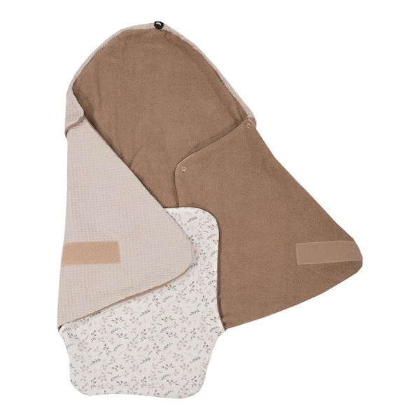 babywalz UllenboomEinschlagdecke Waffelpiqué wattiert Floral / sand Top Angebot