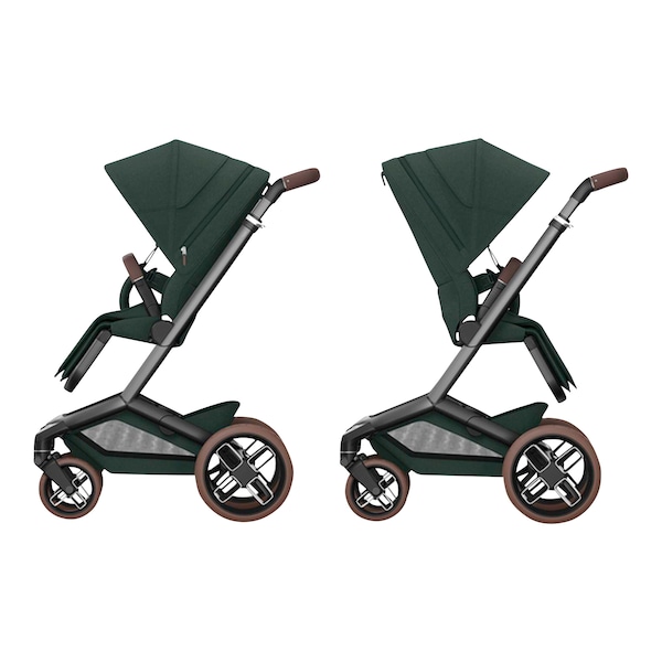 babywalz Maxi-Cosi - PremiumKinderwagen Fame twillic green VIP-Rabatte