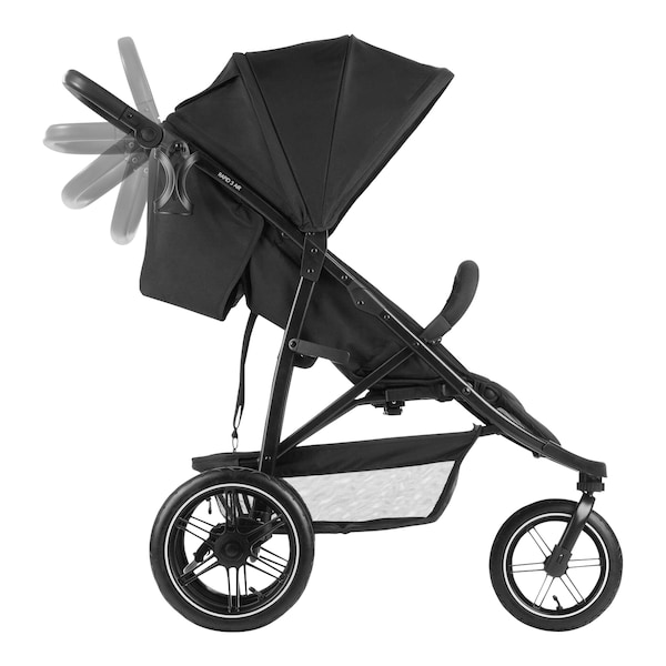 babywalz HauckBuggy Rapid 3 Air black Kostenlose Rückgabe