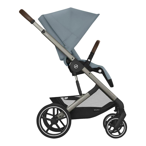 babywalz Cybex - GOLDKinderwagen BALIOS S LUX taupe / stormy blue Begrenzte Freigabe