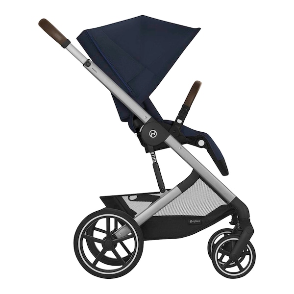 babywalz Cybex - GOLDKinderwagen BALIOS S LUX silver / ocean blue JETZT KAUFEN