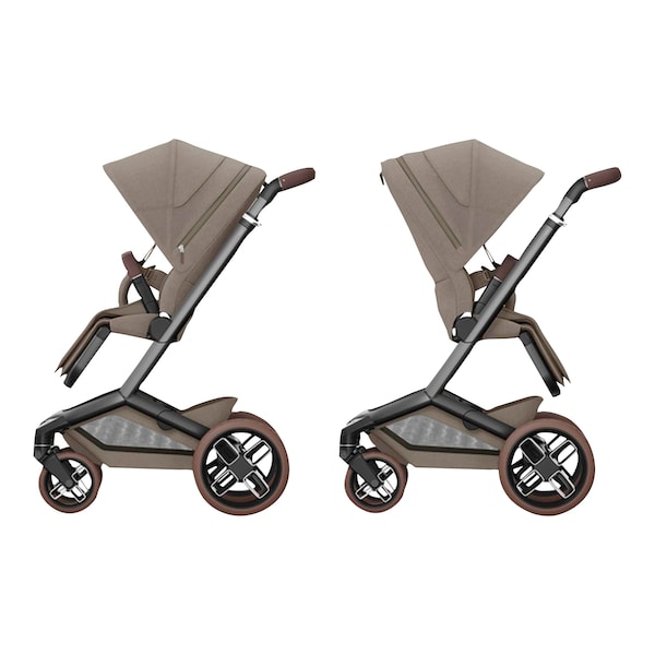 babywalz Maxi-Cosi - PremiumKinderwagen Fame twillic truffle Super Rabatt