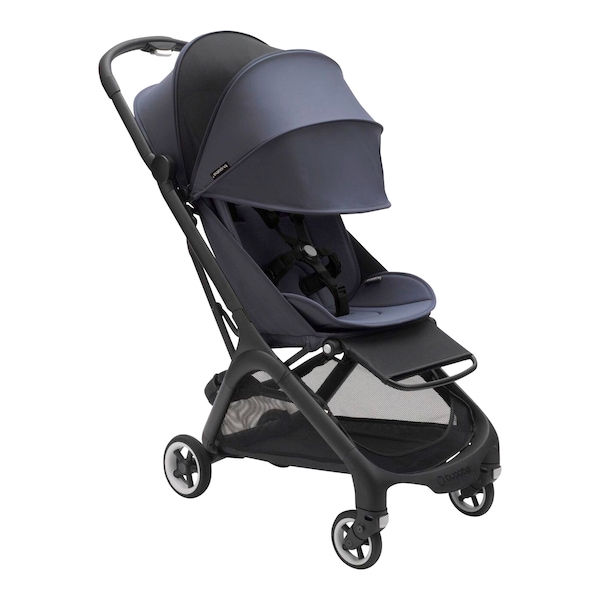 babywalz BugabooBuggy Butterfly black / stormy blue Fabrik Onlineshop