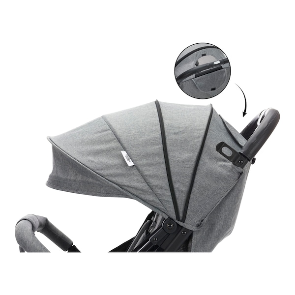 babywalz babycabBuggy Mailand grau Versandkostenfrei