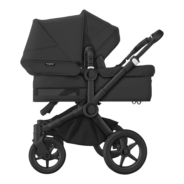 babywalz Bugaboo - DONKEY 5Geschwisterwagen Bundle Duo black / midnight black Jubiläumsangebot