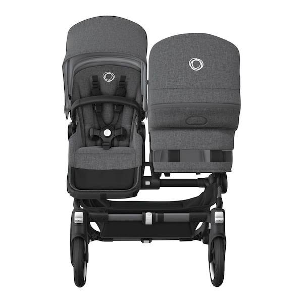 babywalz Bugaboo - DONKEY 5Geschwisterwagen Bundle Duo graphite / grey melange Online Outlet