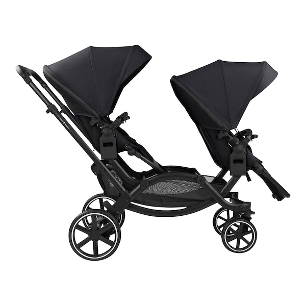 babywalz ABC DesignZwillingswagen Zoom 2 coal Zeitlich begrenztes Angebot