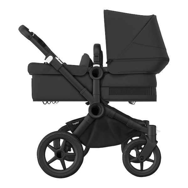 babywalz Bugaboo - DONKEY 5Zwillings- und Geschwisterwagen Bundle Twin black / midnight black Blitzangebot