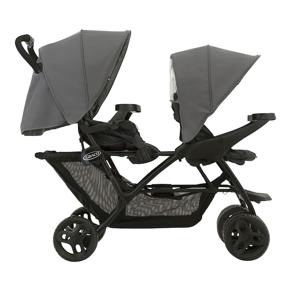 babywalz GracoGeschwisterwagen Stadium Duo titanium Große Rabatte
