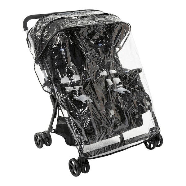 babywalz ChiccoZwillingsbuggy Ohlalà Twin black night Letzter Tag