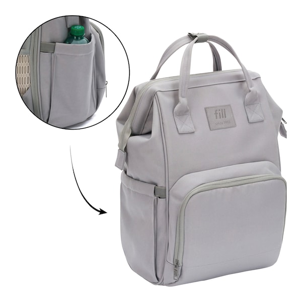 babywalz FillikidWickelrucksack Barcelona stone grey Saisonschlussverkauf