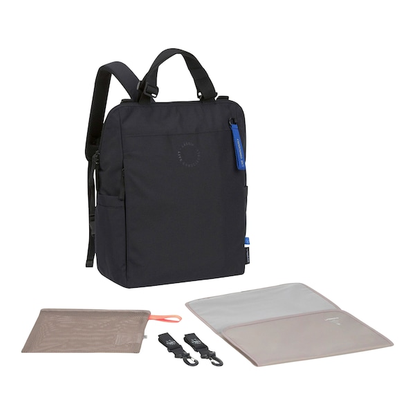 babywalz LässigWickelrucksack Conversion schwarz Lagerräumung